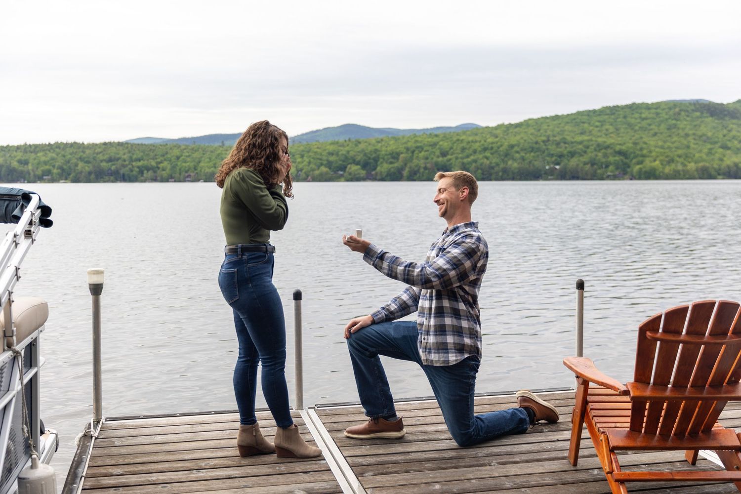 Adirondack Proposal Photographer, Lake Placid NY Photographer