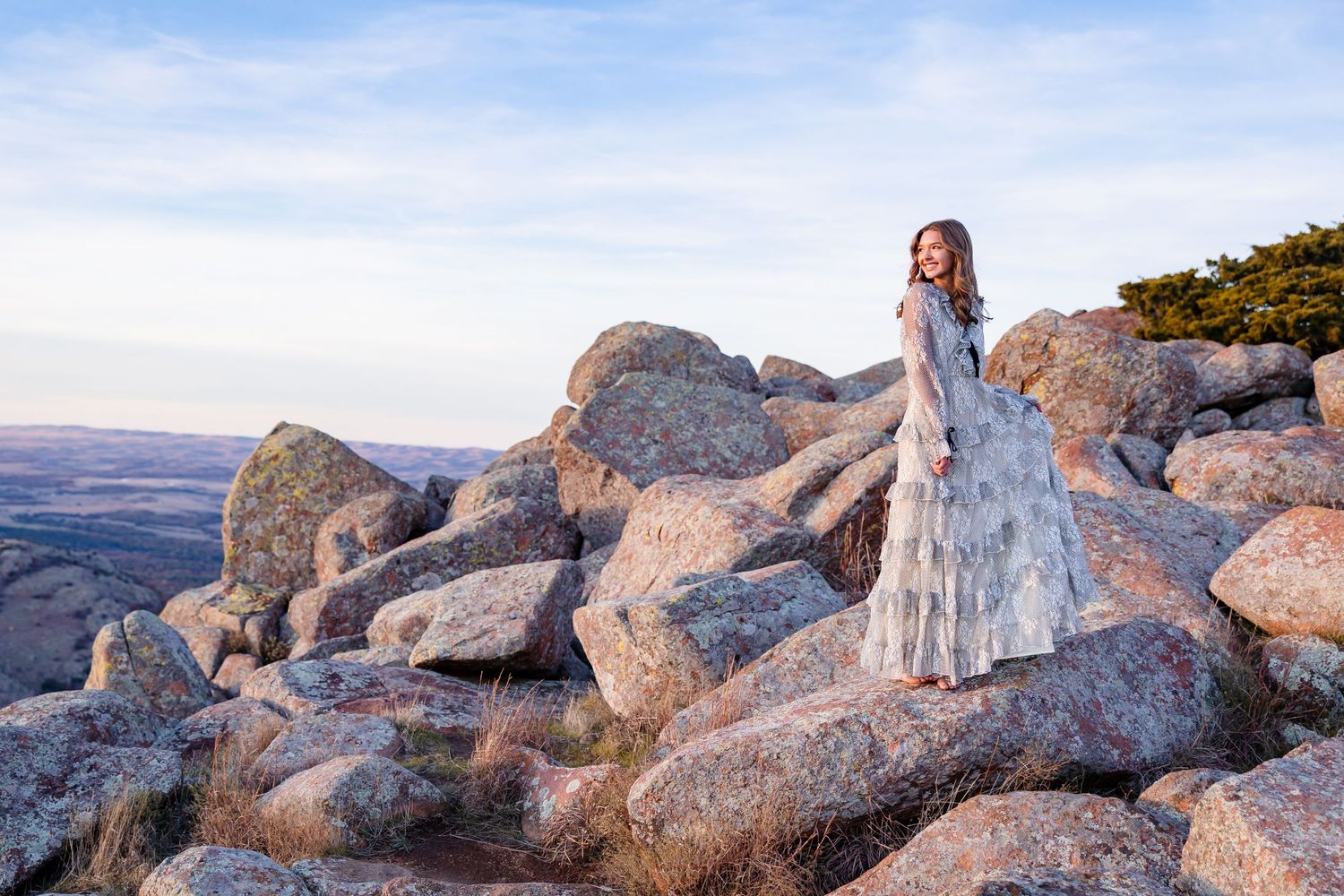 On-location photography session in Oklahoma captured by a traveling professional photographer