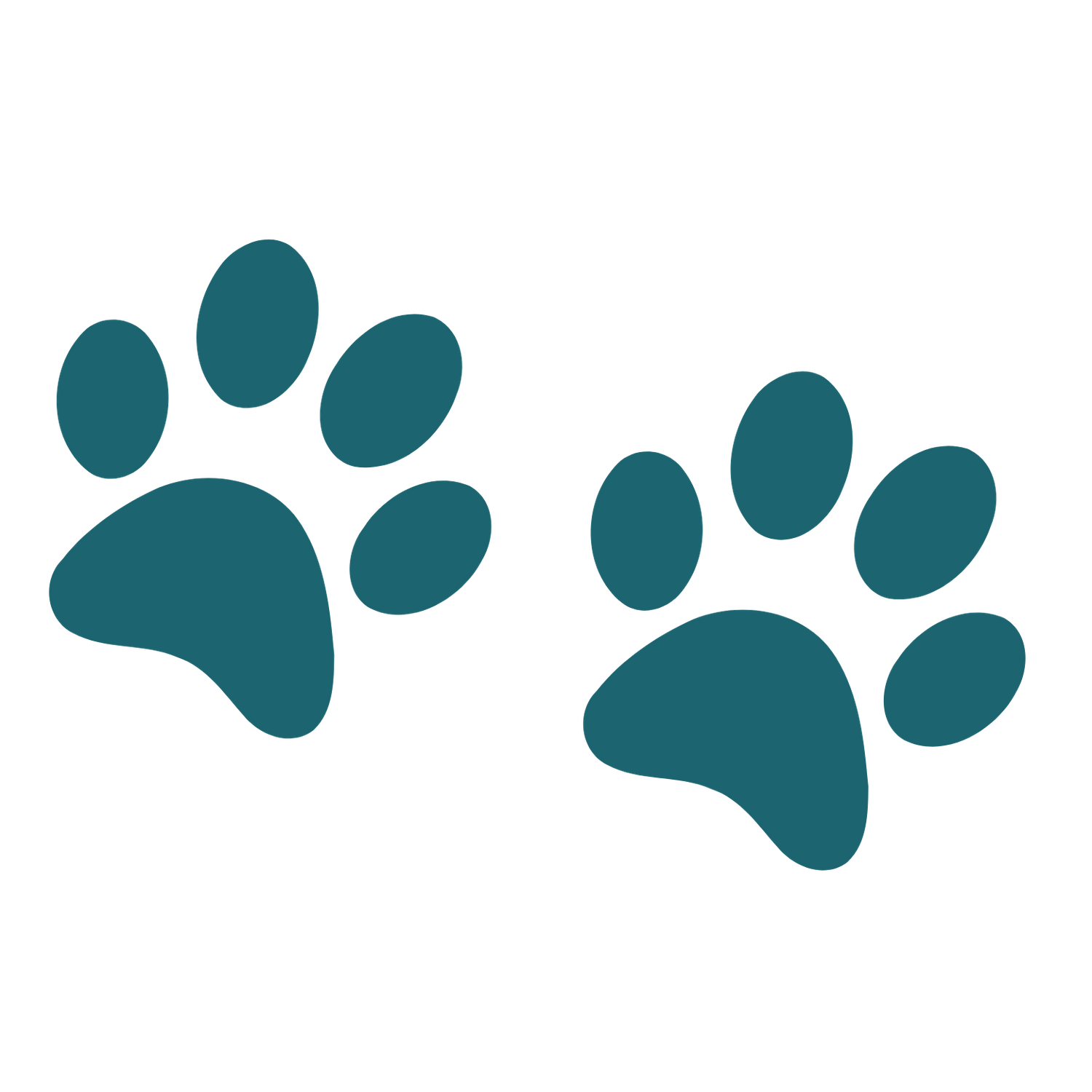Paw print graphic