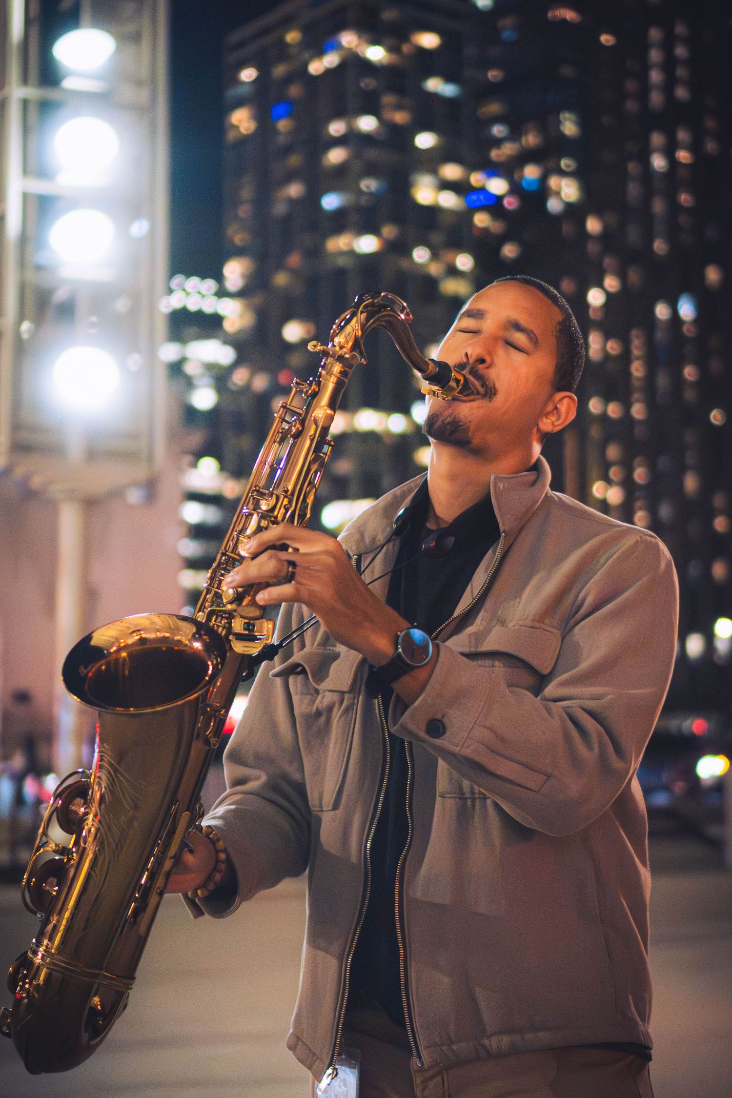 Chicago Saxophone Player