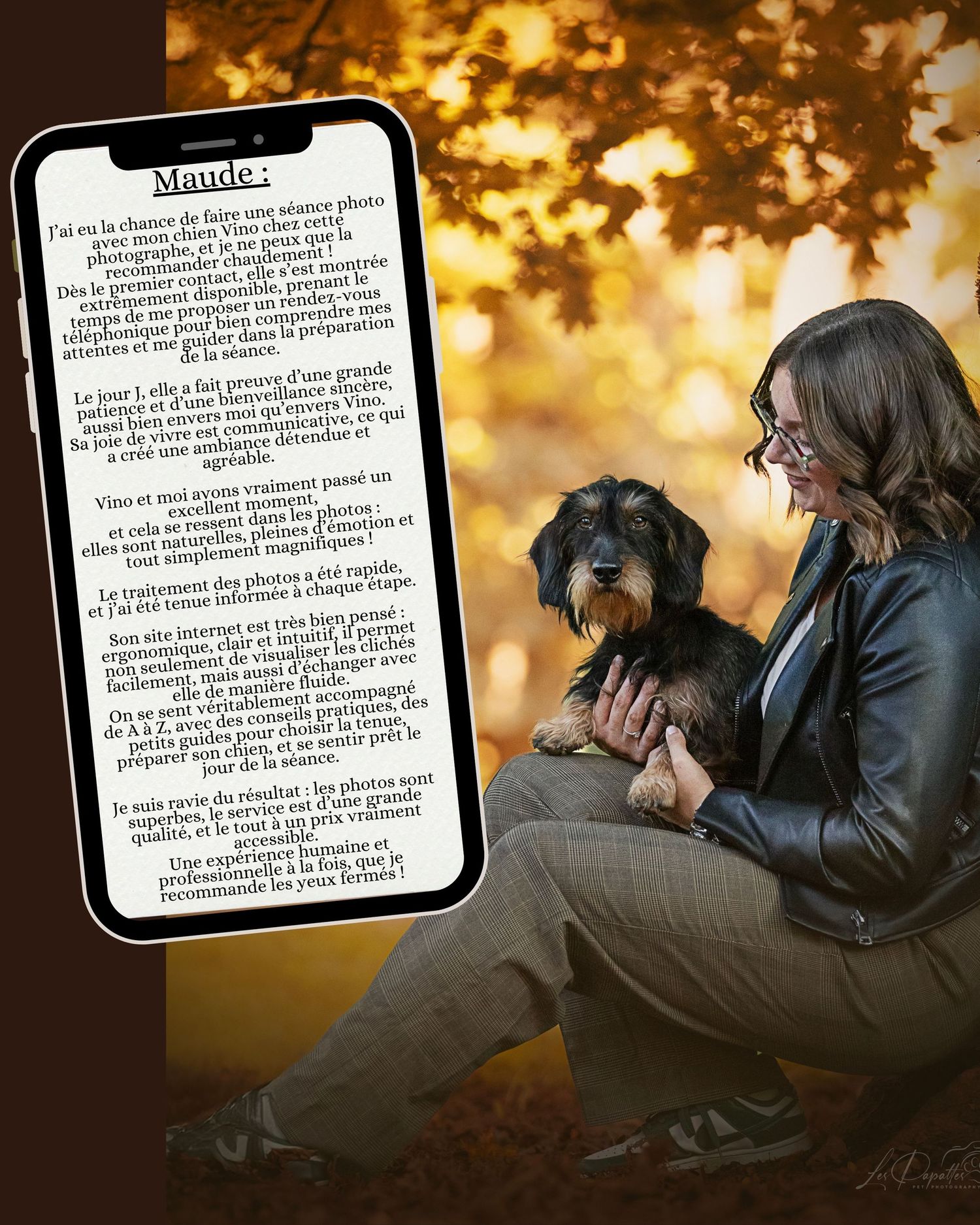 Témoignage client séance photo chien en Belgique – expérience avec photographe animalier