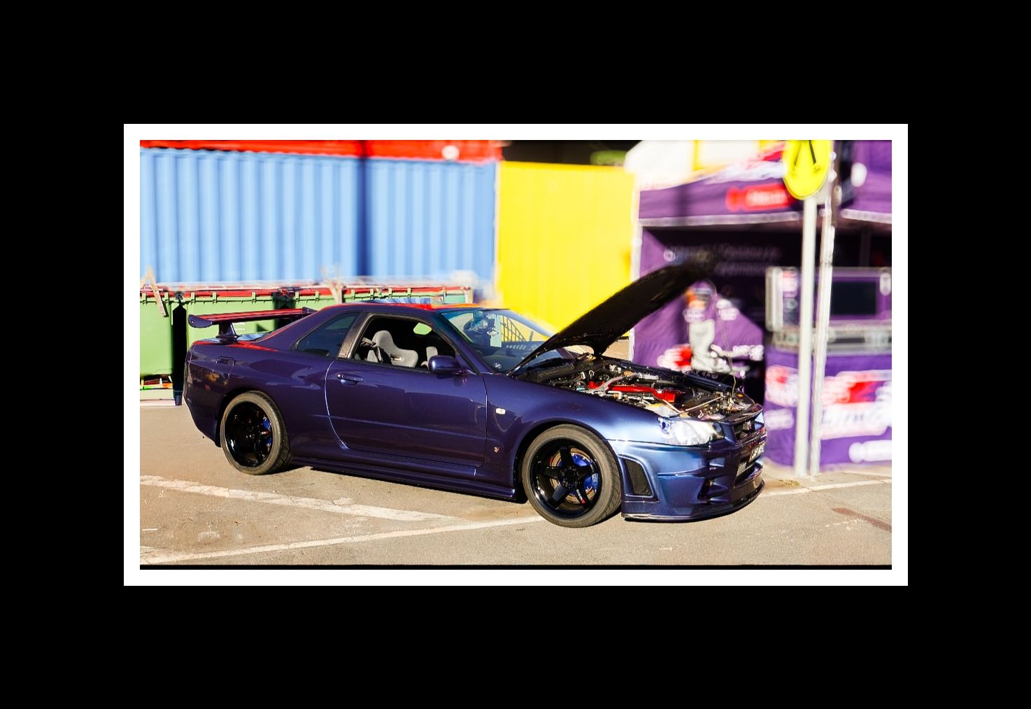 A Nissan Skyline I saw at Motor Culture