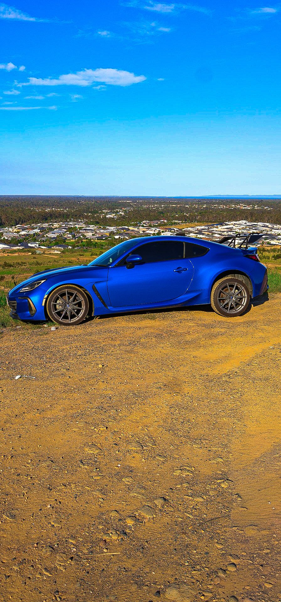 Dirt road makes my car not so clean anymore