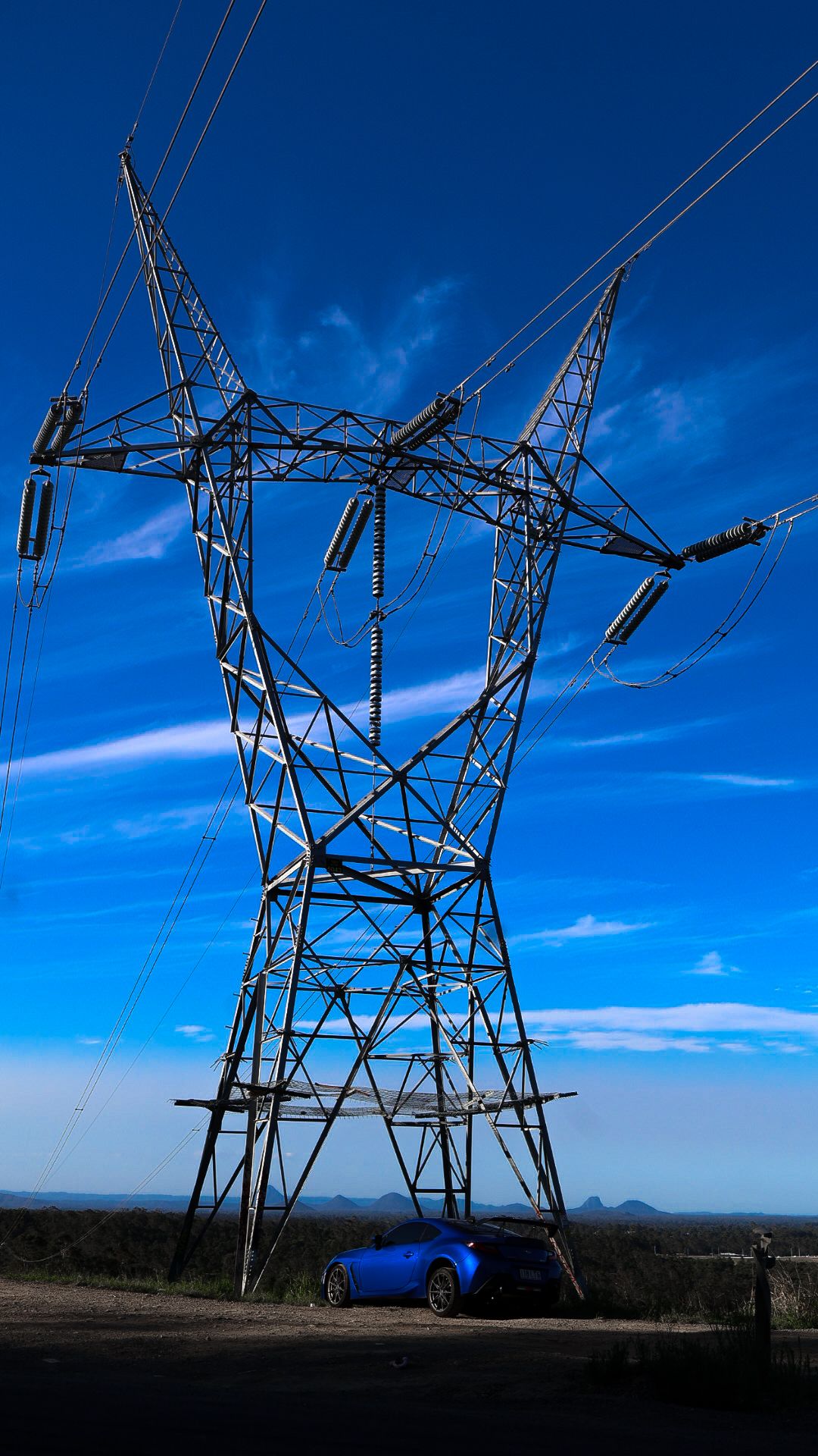 Tried having the transmission tower behind main subject