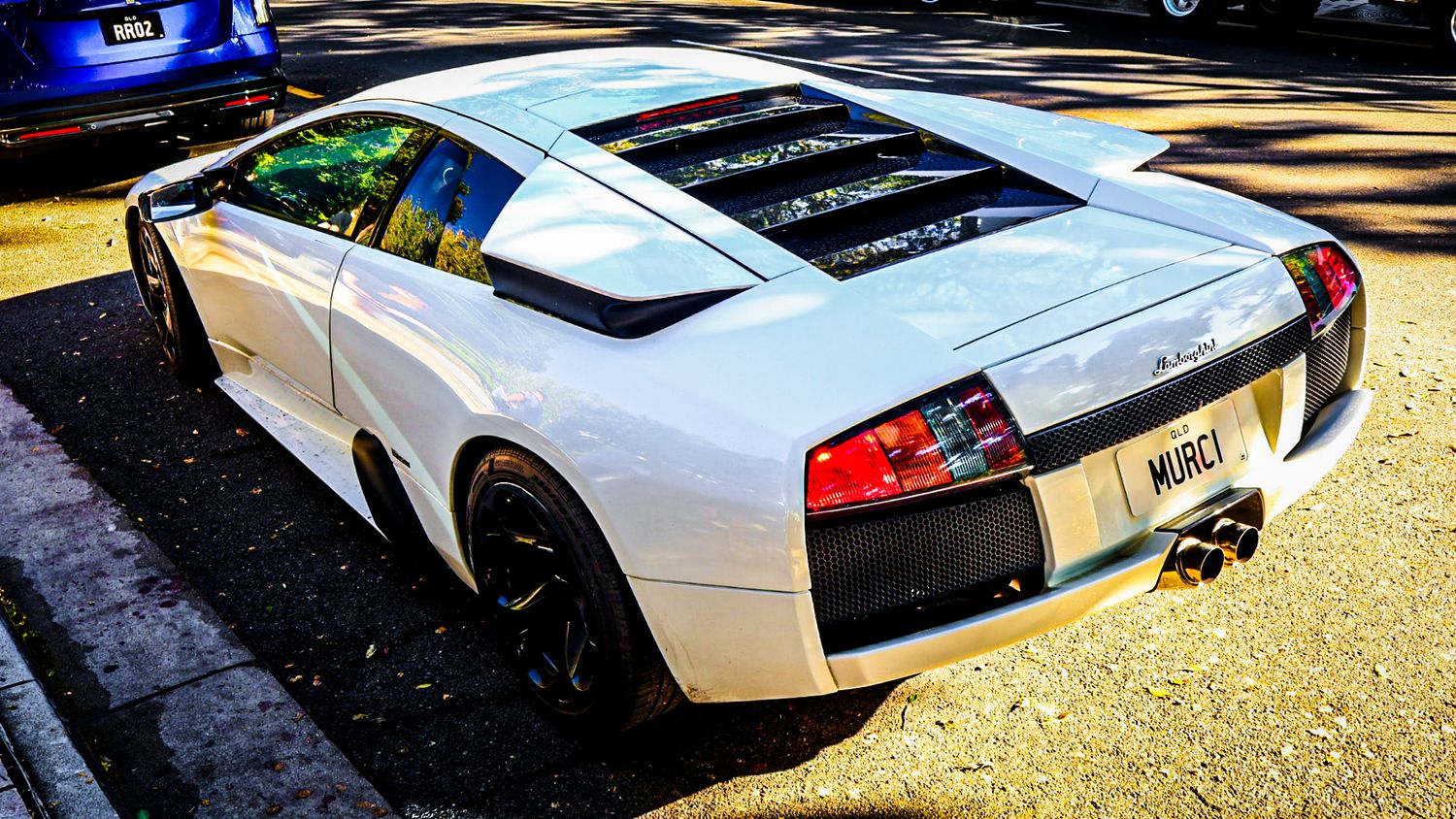A Lamborghini I saw at Noosa