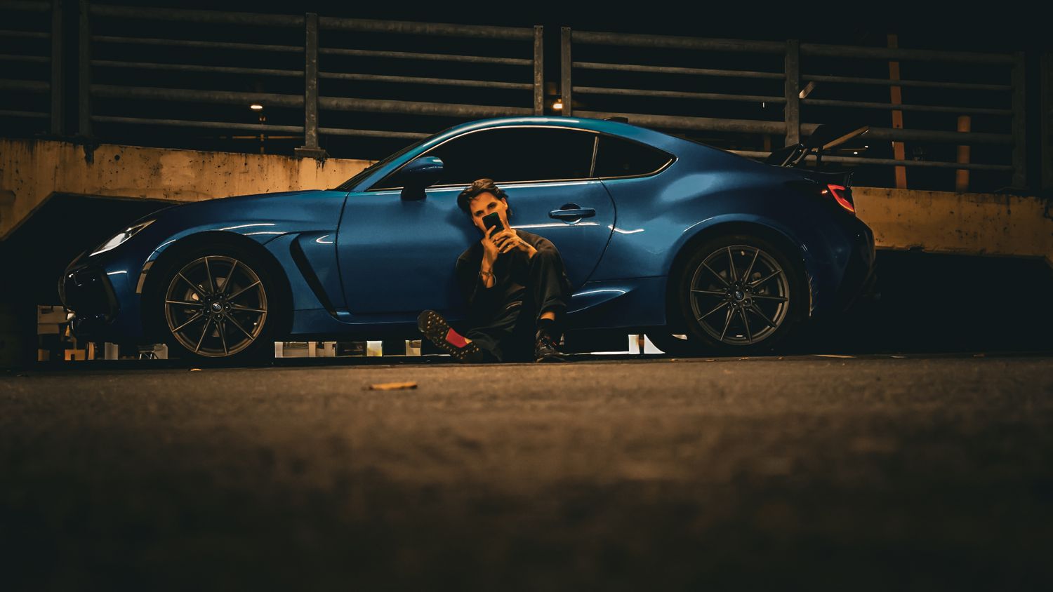 Edited this photo of me and my car
