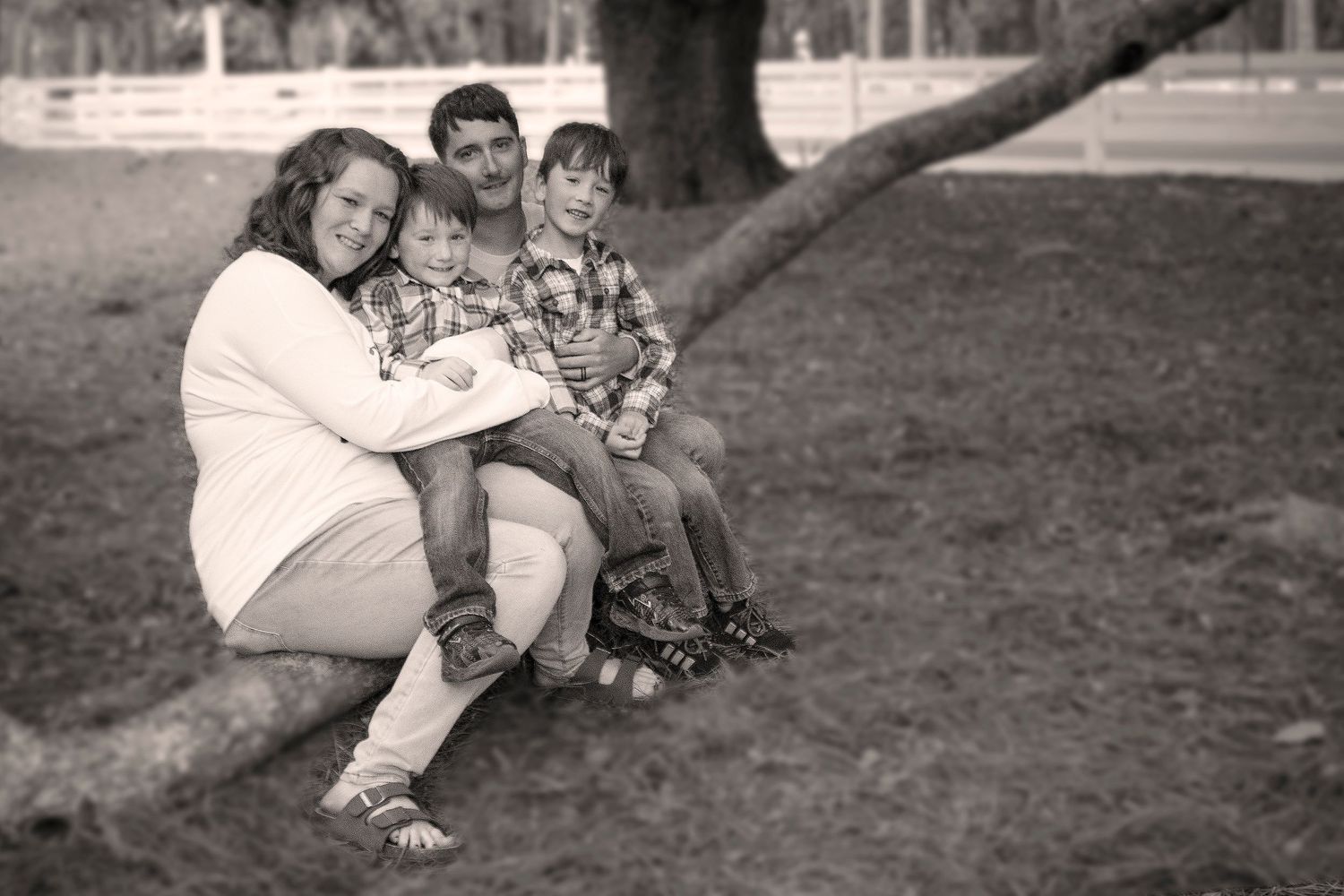 Family photographer Savannah GA, black white park child play portrait session — The Quiet Lens Studio