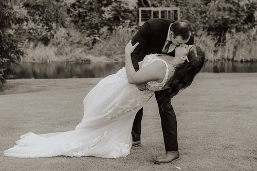 Alberta wedding at Pine and Pond Wedding Venue