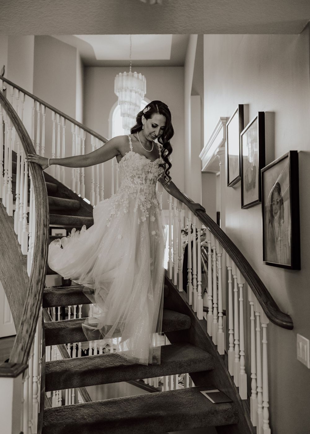 Calgary, Alberta Wedding bridal entrance for first look