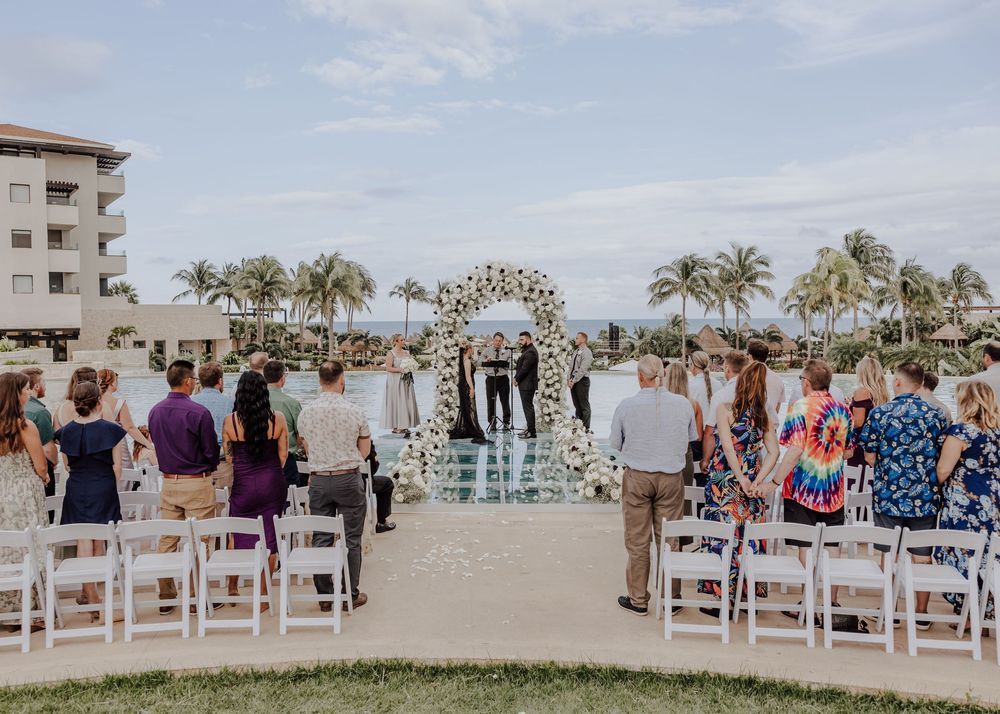 Dreams Playa Mujeres Wedding ceremony in Mexico