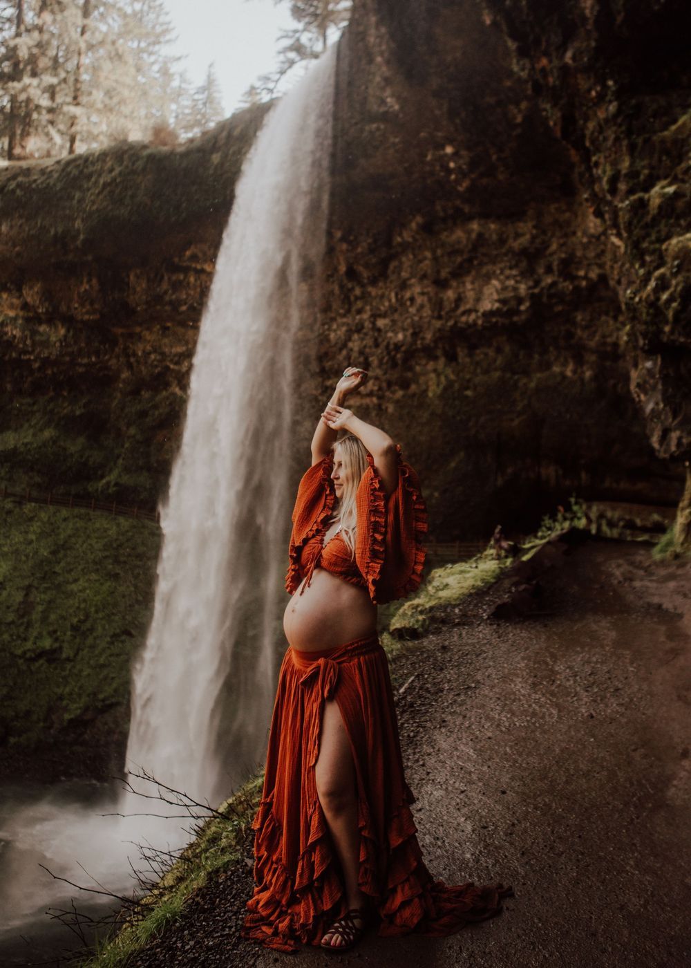 Oregon Coast maternity session