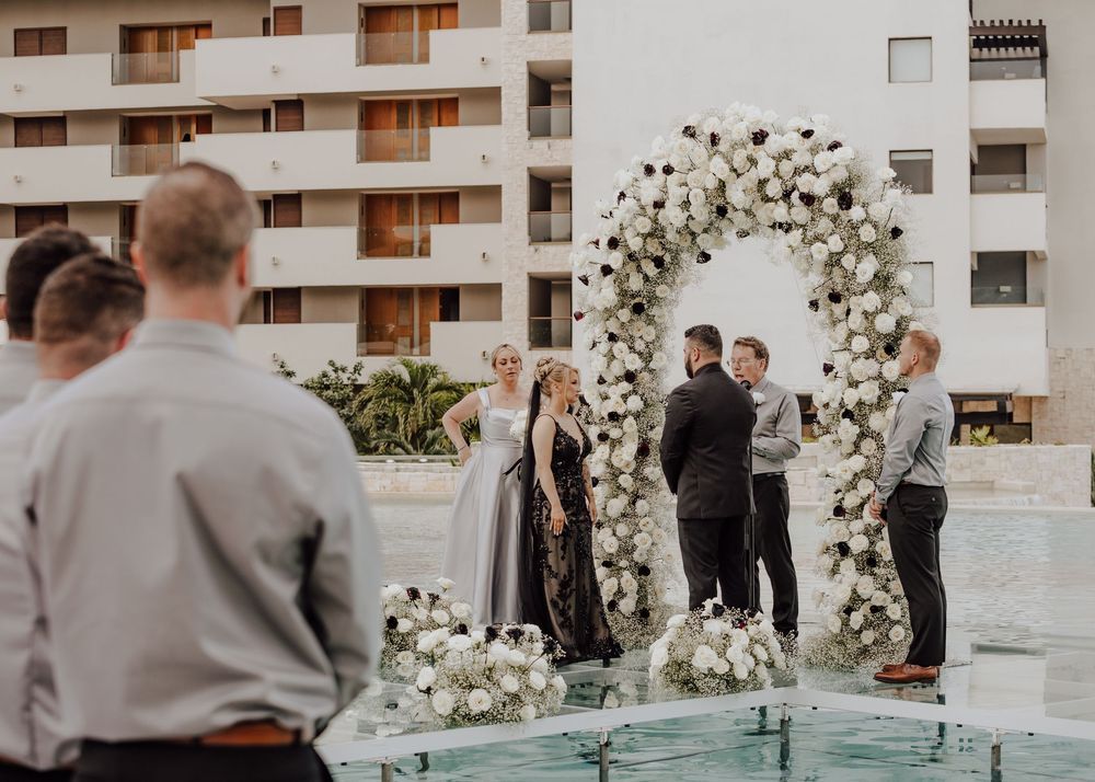 Dreams Playa Mujeres Wedding ceremony in Mexico