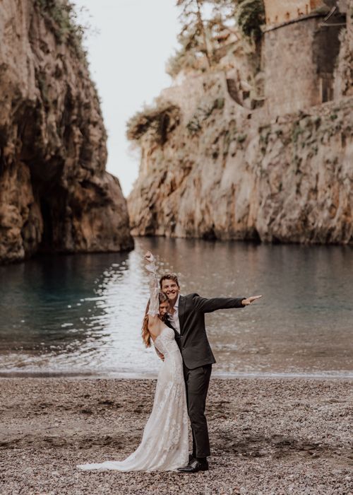 Amalfi, Italy Elopement at Fiordo di Furore