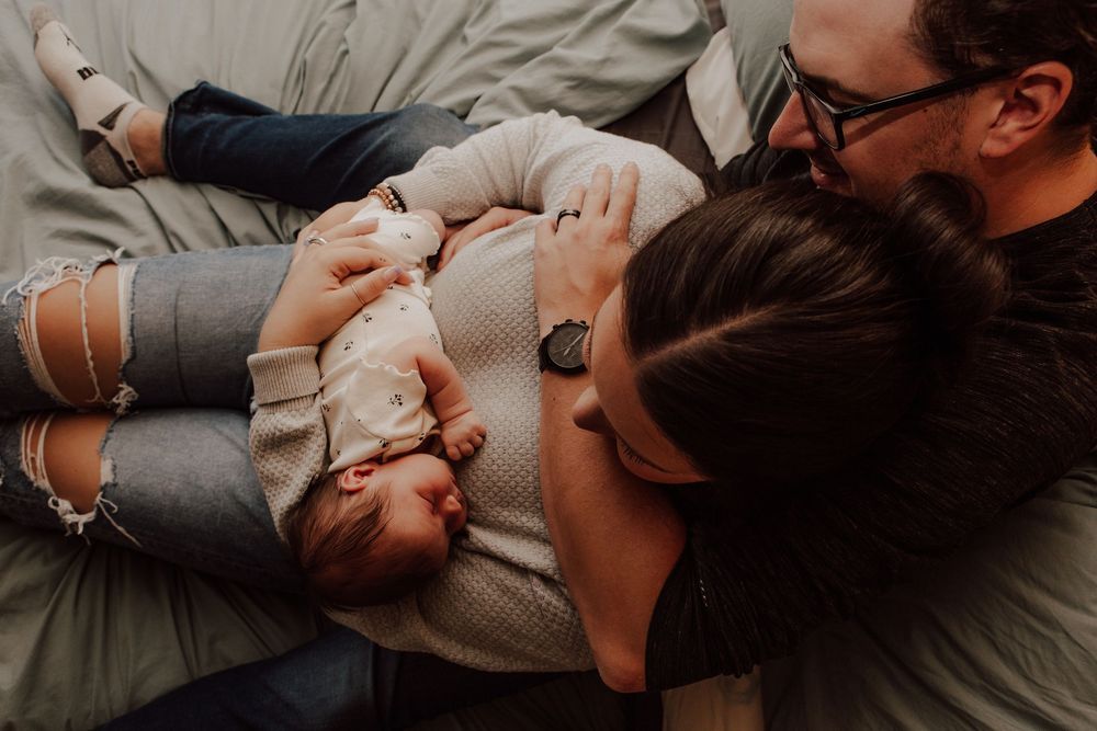 Calgary, Alberta newborn image