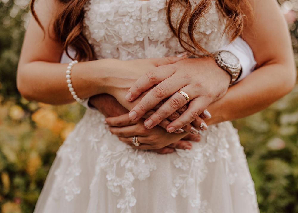 Calgary, Alberta Wedding bride and groom detail photos