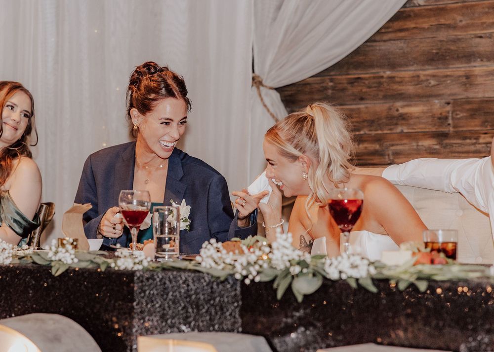 Canmore Cornerstone wedding reception photos