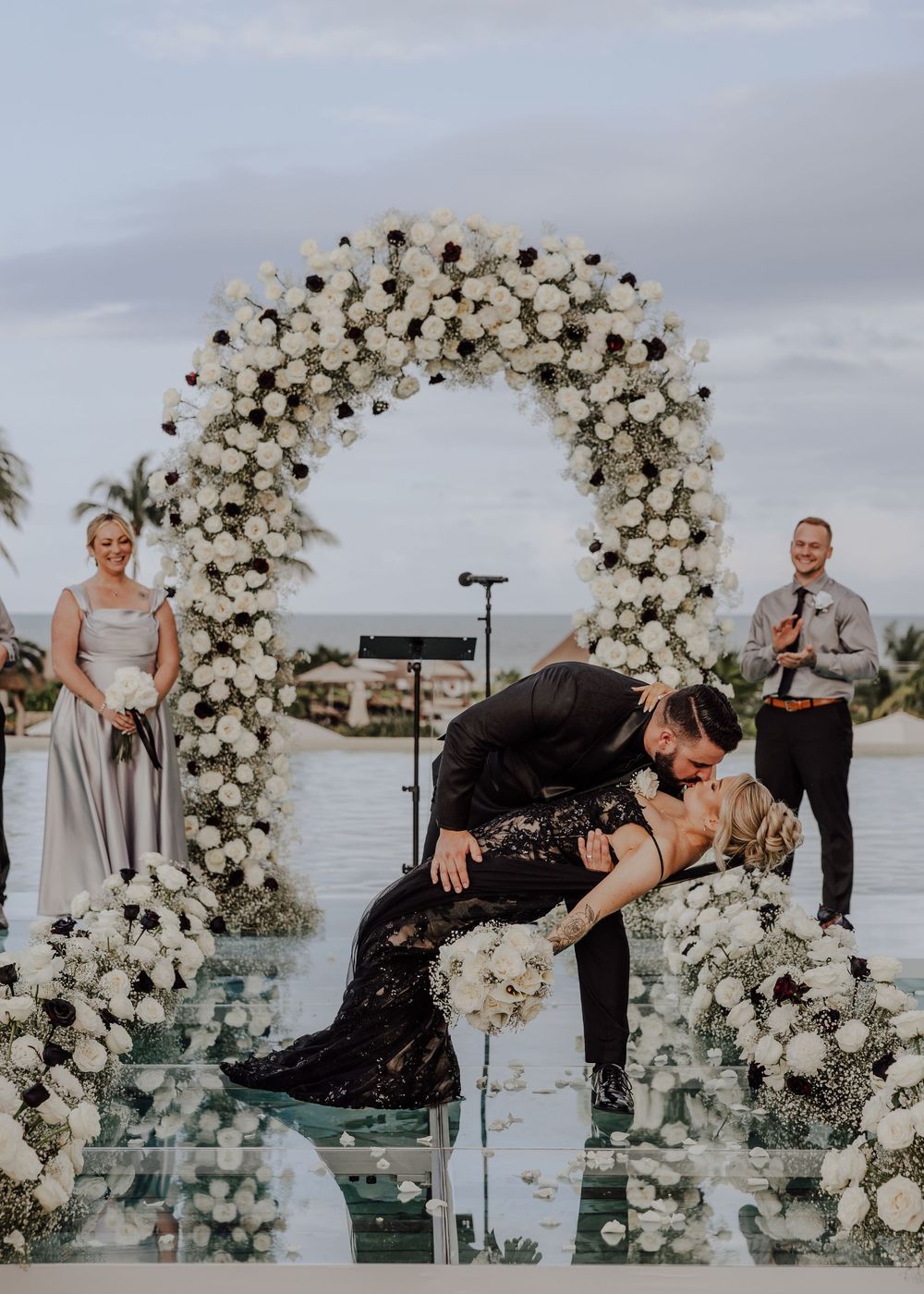 Dreams Playa Mujeres Wedding ceremony in Mexico