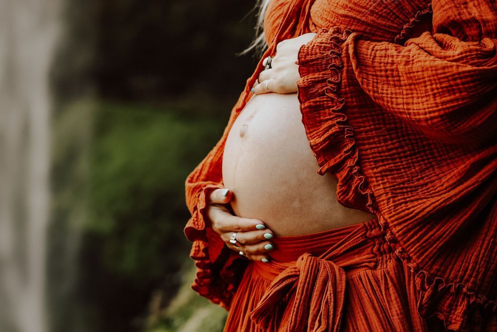 Oregon Coast maternity session