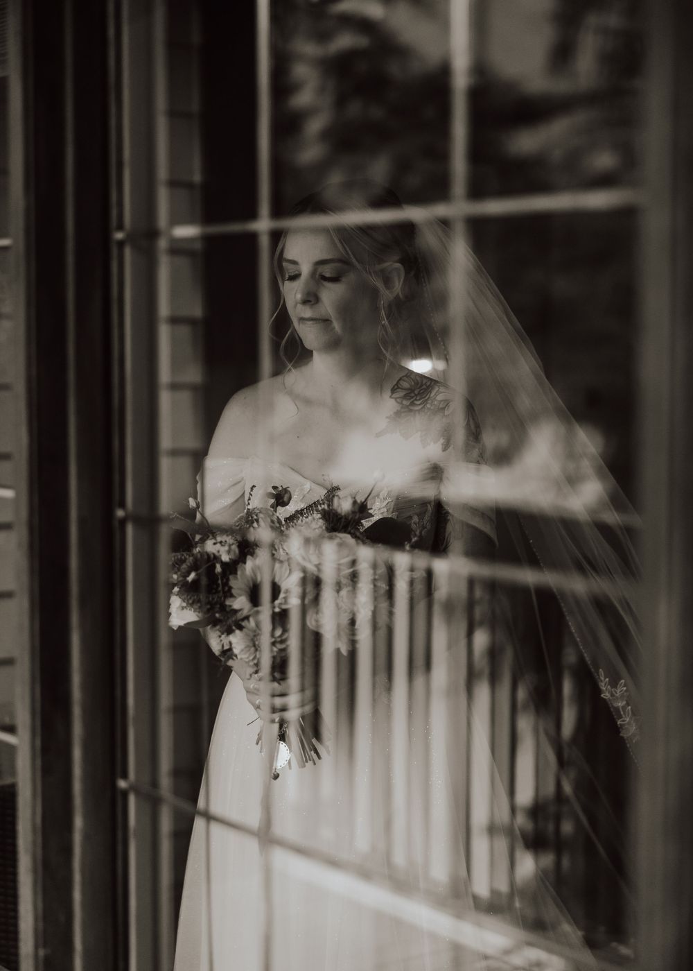 Wedding at Emerald Lake Lodge in Fields British Columbia bridal photos