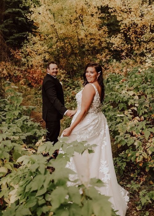 Alberta wedding at Pine and Pond Wedding Venue