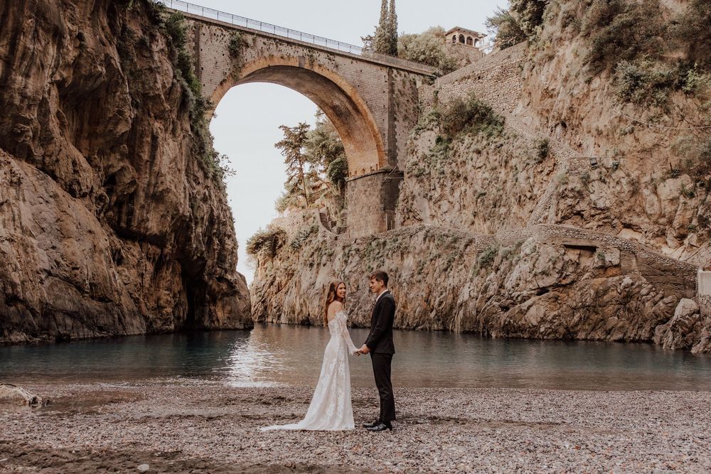 Amalfi, Italy Elopement at Fiordo di Furore