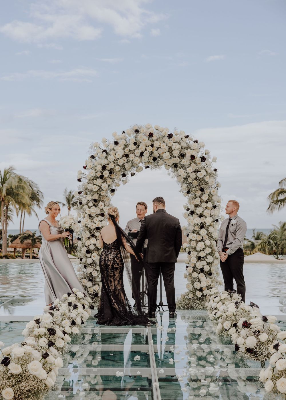 Dreams Playa Mujeres Wedding ceremony in Mexico