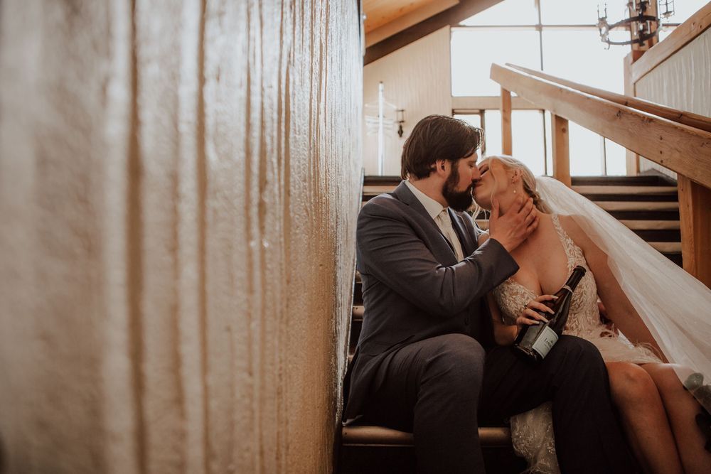 Red Deer Alberta wedding at Canyon Ski Resort