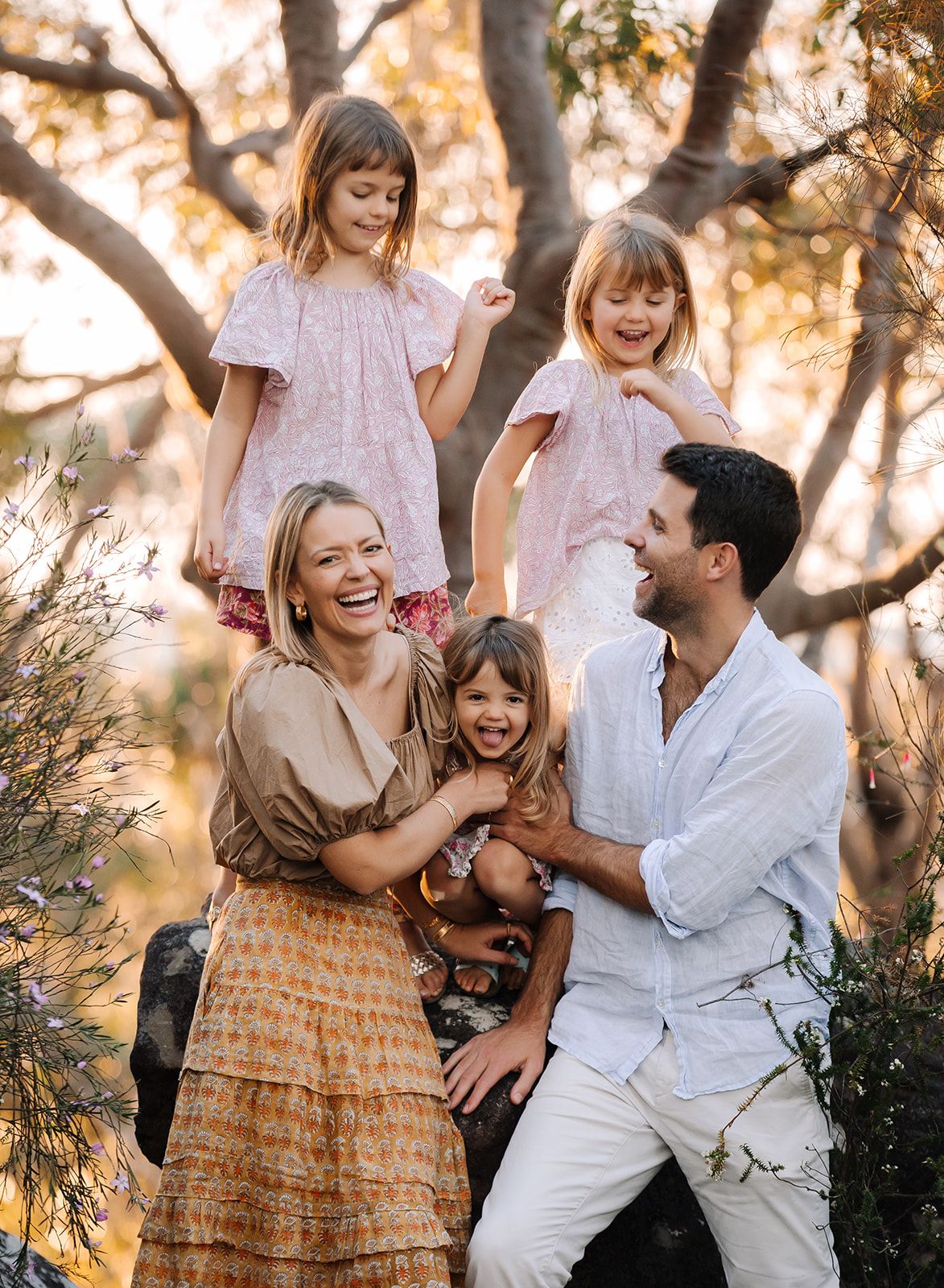 Sydney Family photos. Golden hour photoshoot.