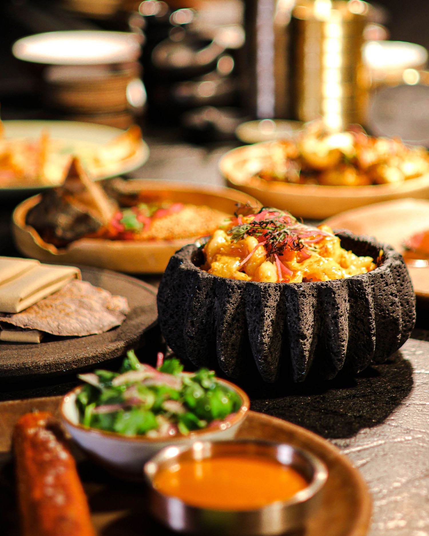 Palo Santo dish selection.