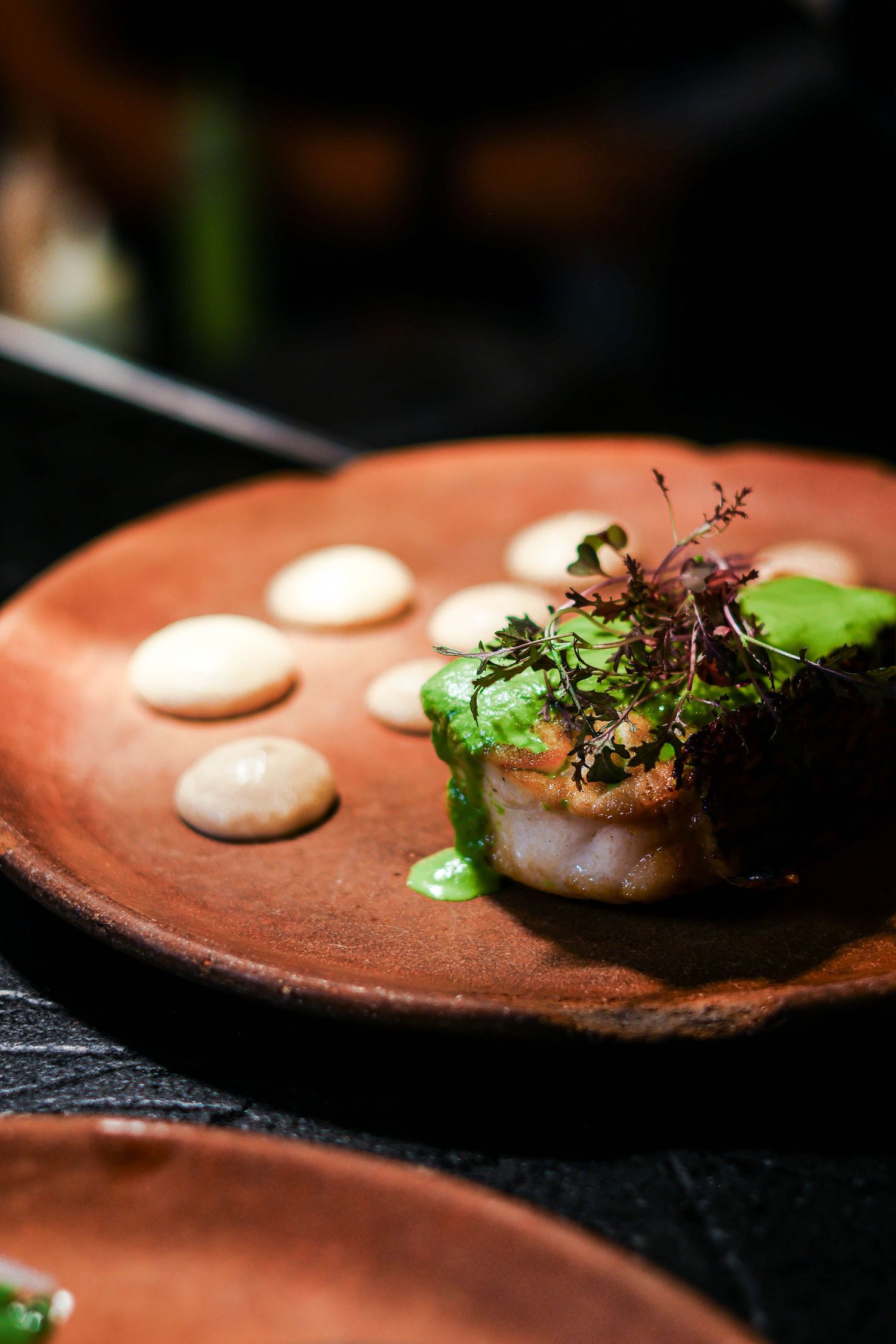 Palo Santo specialty dish.