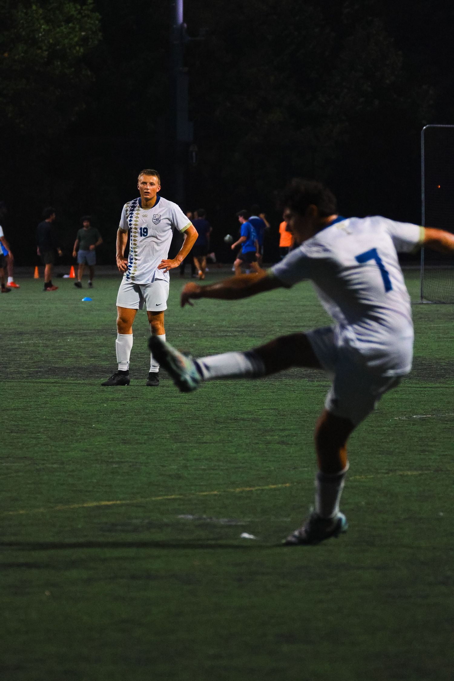 GT Soccer kicking.