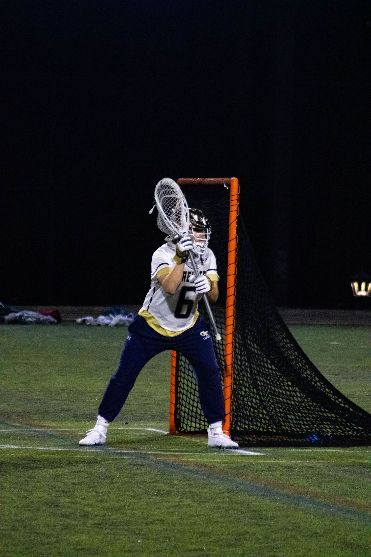 GT Lacrosse goalie.