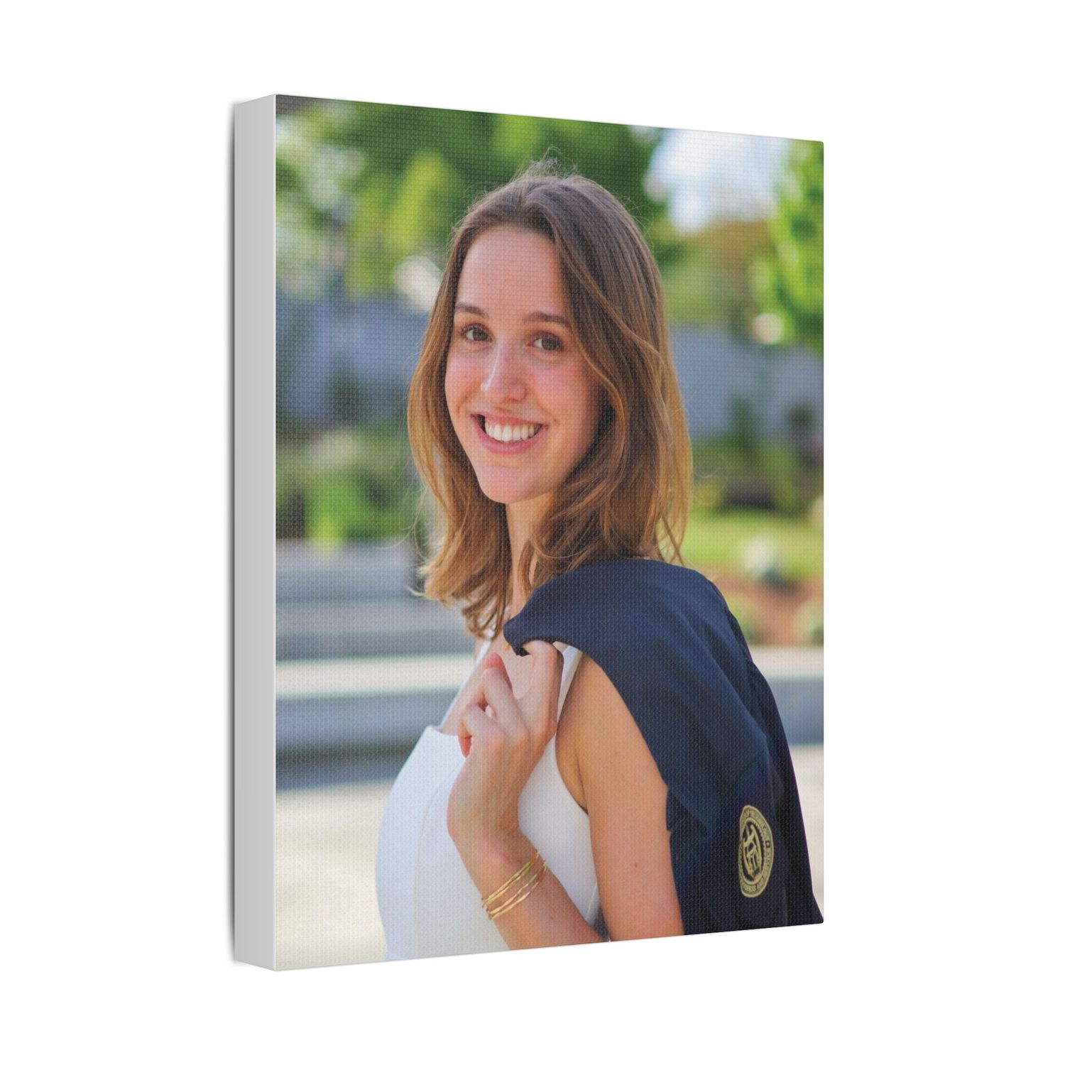 Canvas Print with Grad.