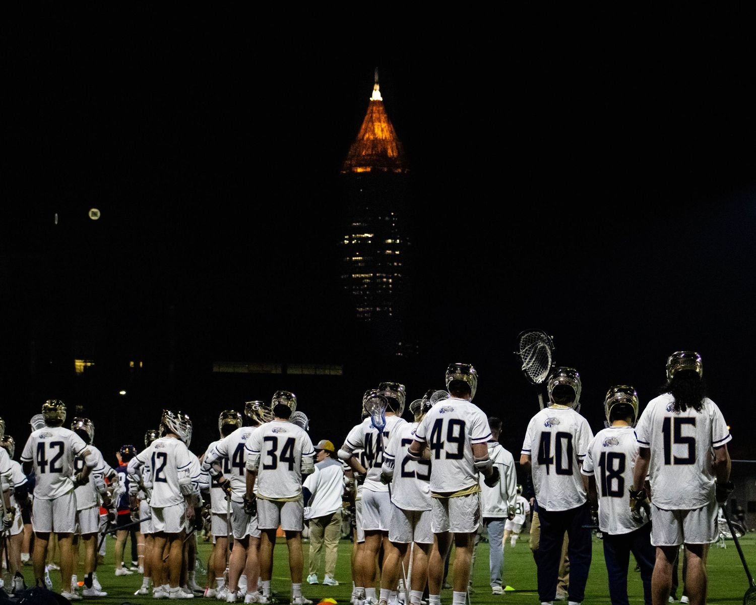 GT Lacrosse team in Atlanta.