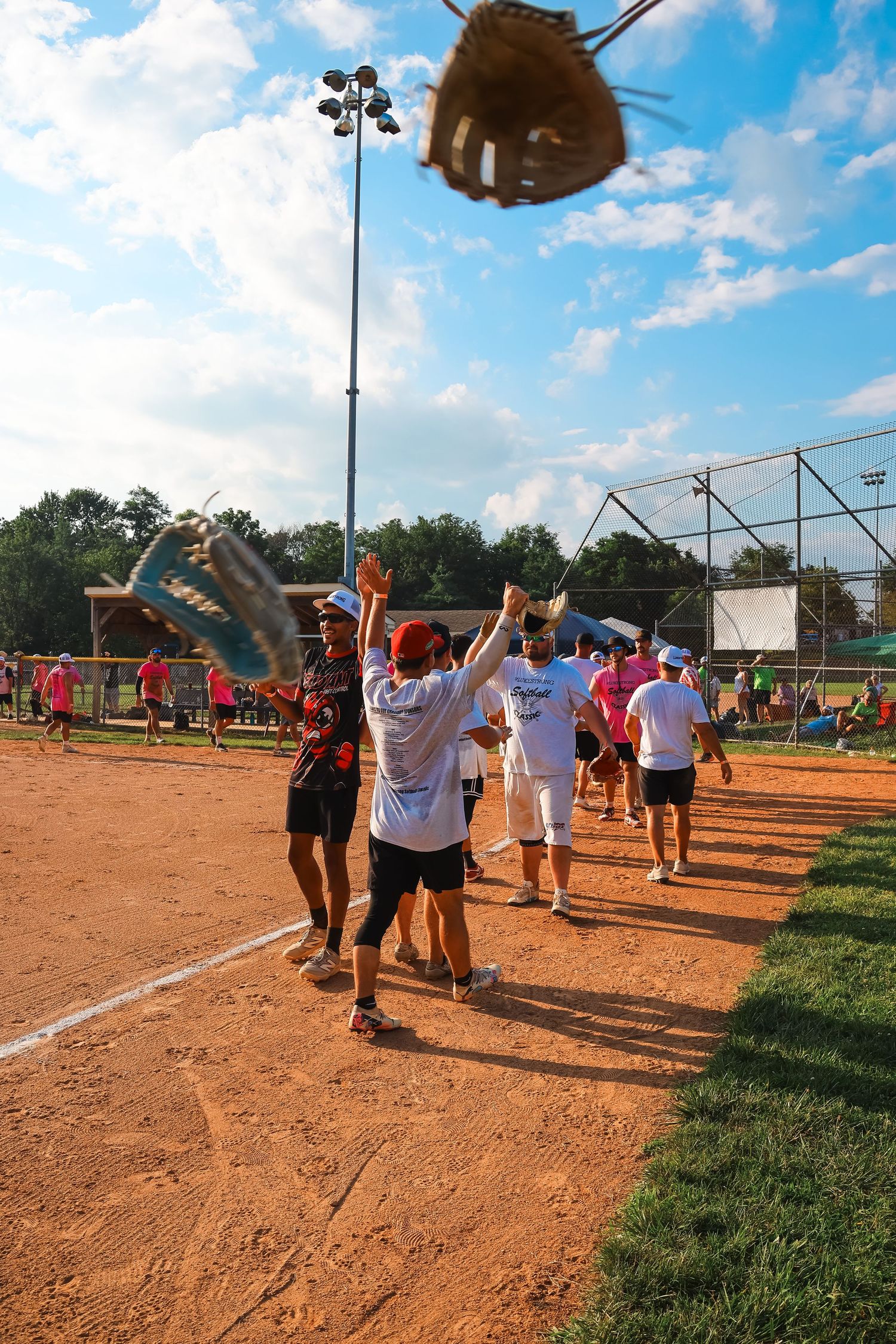 Lukestrong softball winners.