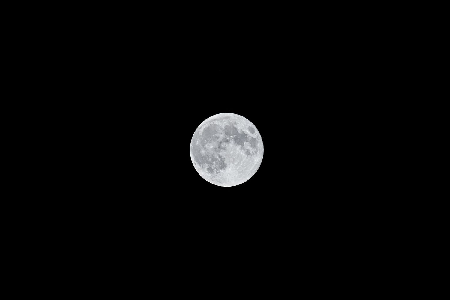 Full moon with no clouds as moon photography available as fine art wall prints.
