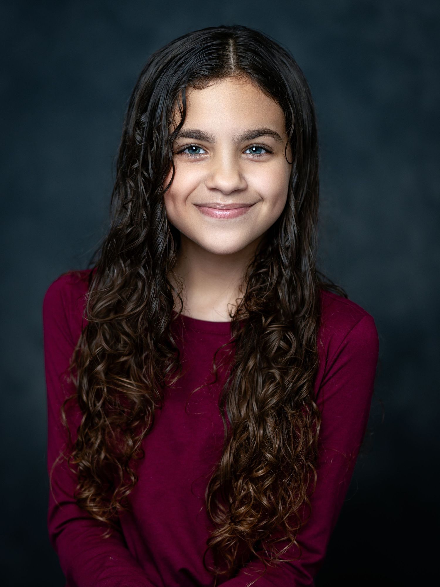 High-quality headshot of a young actress, perfect for casting, modeling, and film or TV roles