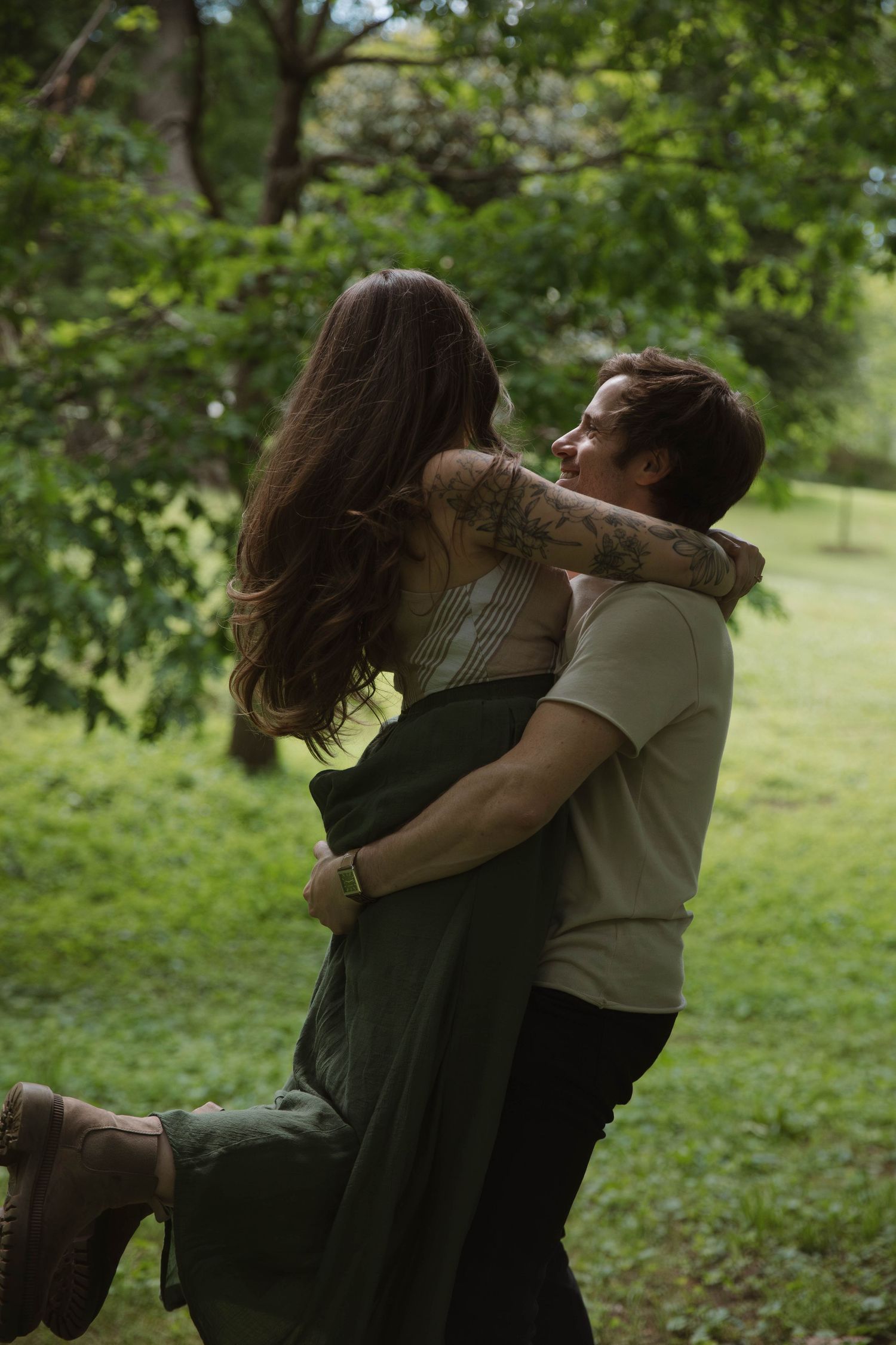 Kennesaw Georgia couple engagement photographer romantic couple Atlanta GA couples session candid documentary