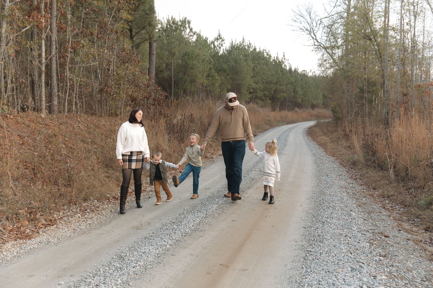 North metro Atlanta lifestyle family photography playful children and parents Kennesaw Georgia