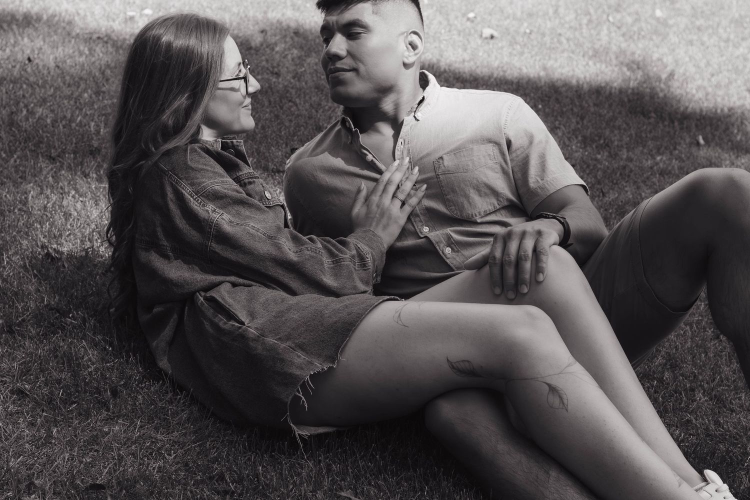 Kennesaw Georgia couple engagement photographer romantic couple Atlanta GA couples session candid documentary marietta