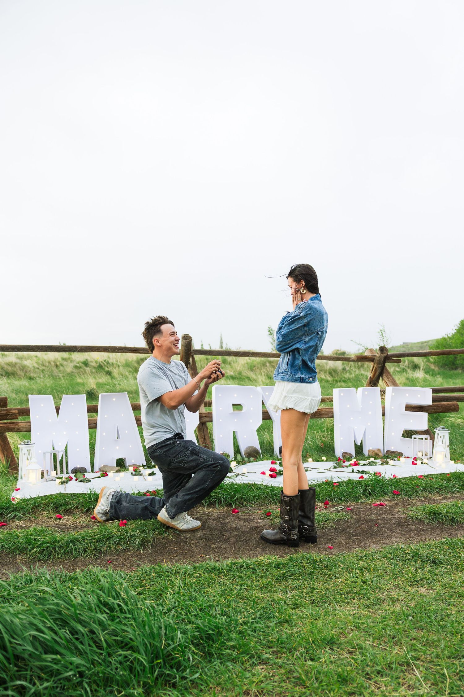 Proposal at Tunnel Springs Park in North Salt Lake City, Utah photography by Av Potter Photo a Utah wedding and lifestyle photographer