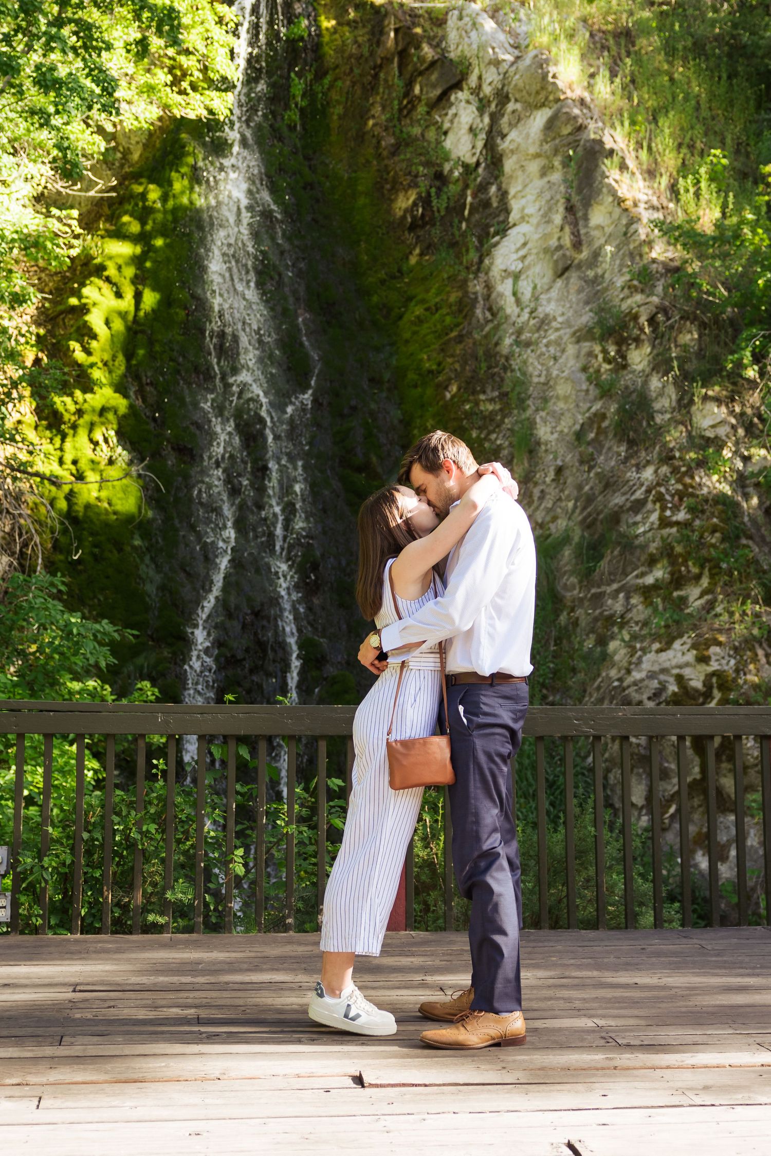 Proposal at Log Haven in Millcreek Canyon, Utah photography by Av Potter Photo a Utah wedding and lifestyle photographer