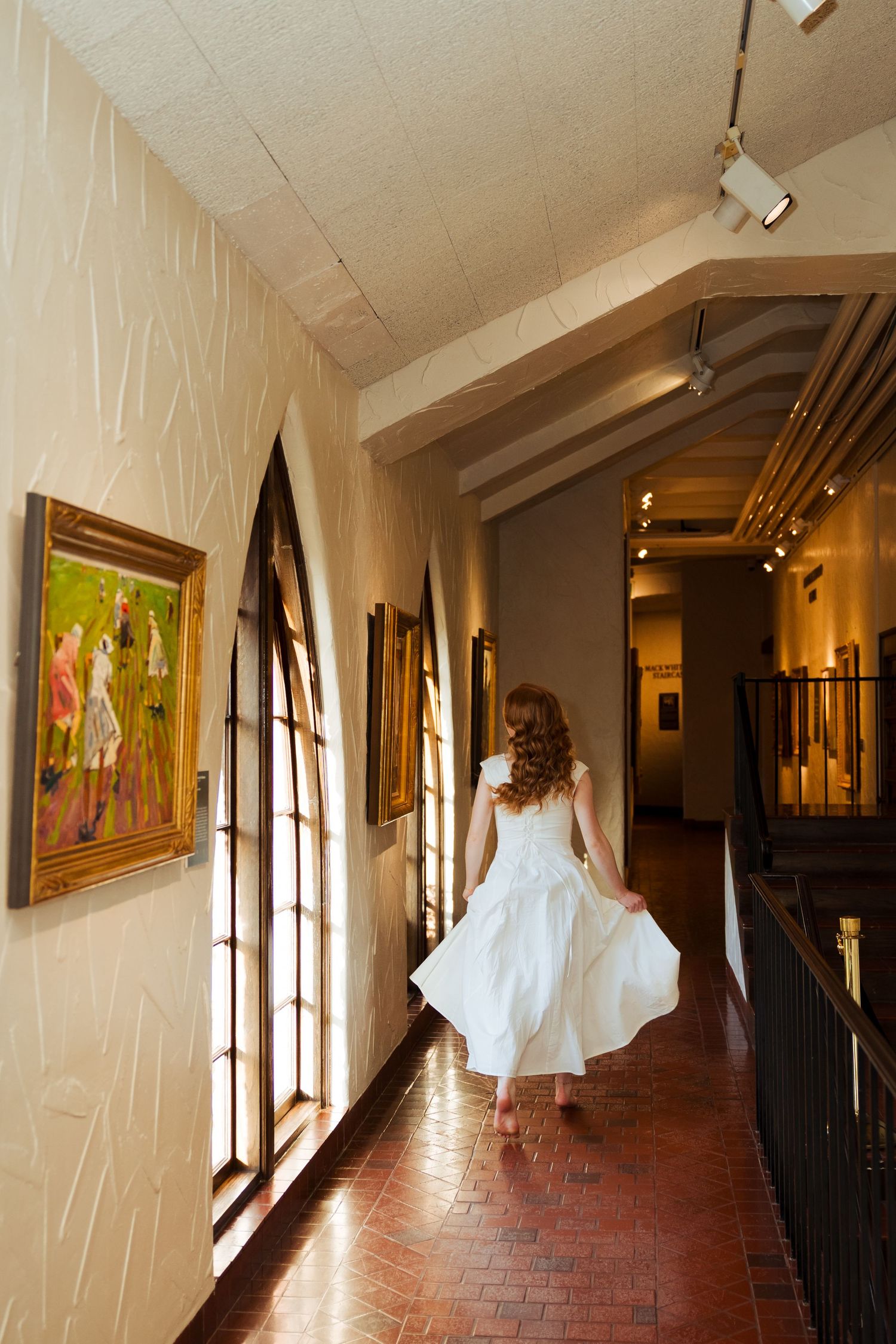 Senior photos at The Springville Art Museum in Springville, Utah photography by Av Potter Photo a Utah wedding and lifestyle photographer