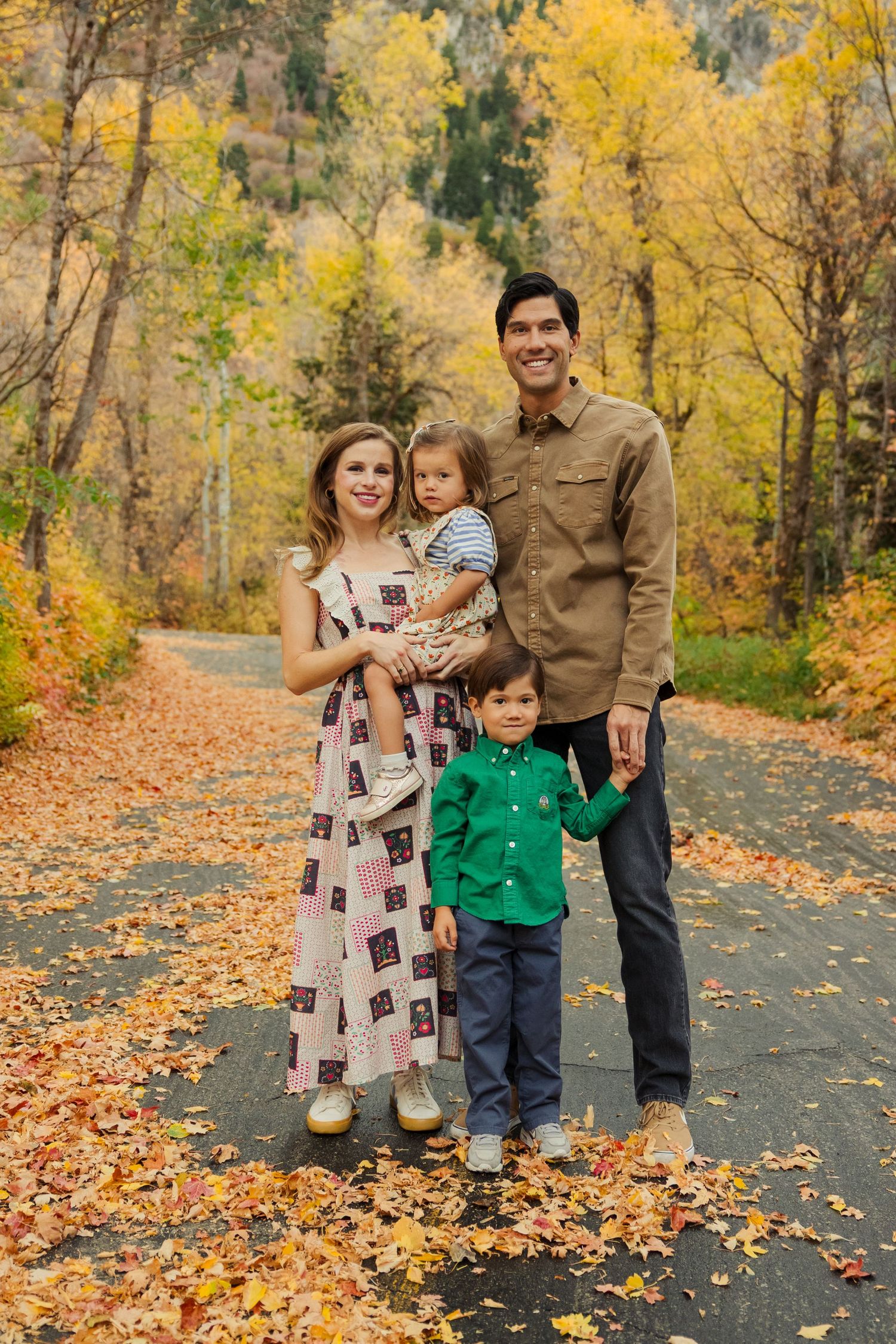 Family at Tanner's Flat Campground photography by Av Potter Photo a Utah wedding and lifestyle photographer