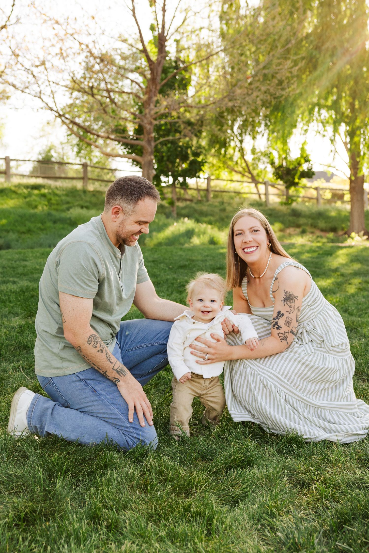 Family photoshoot at Holt Farm in South Jordan, Utah photography by Av Potter Photo a Utah wedding and lifestyle photographer