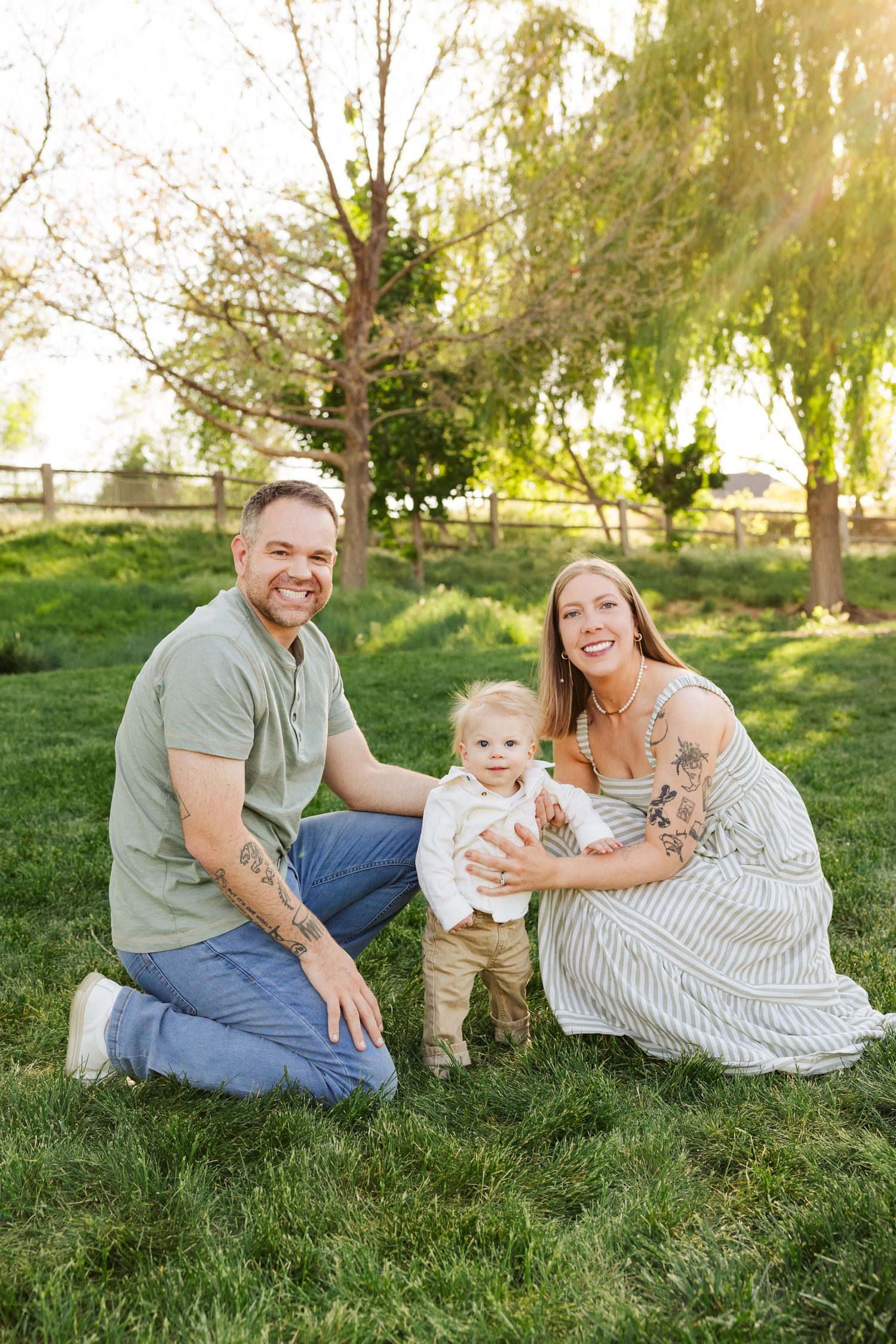 Family pictures at Holt Farm in South Jordan, Utah photography by Av Potter Photo a Utah wedding and lifestyle photographer