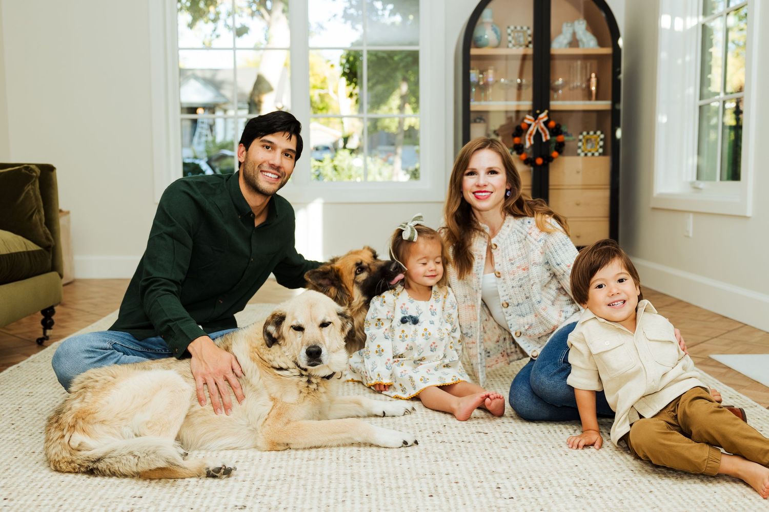 Family in house in Salt Lake City photography by Av Potter Photo a Utah wedding and lifestyle photographer