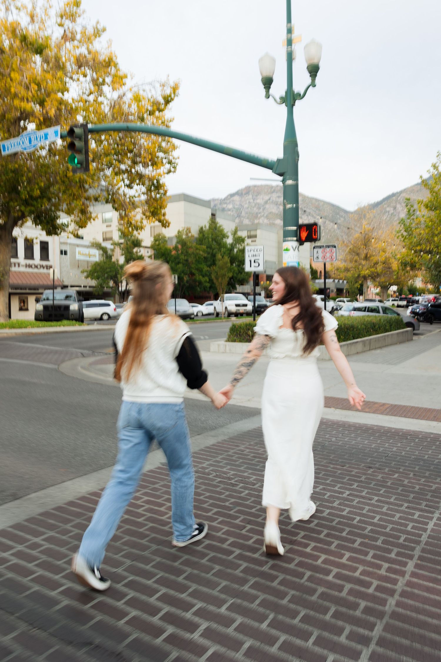 Engagements in Downtown Provo Utah photography by Av Potter Photo a Utah wedding and lifestyle photographer