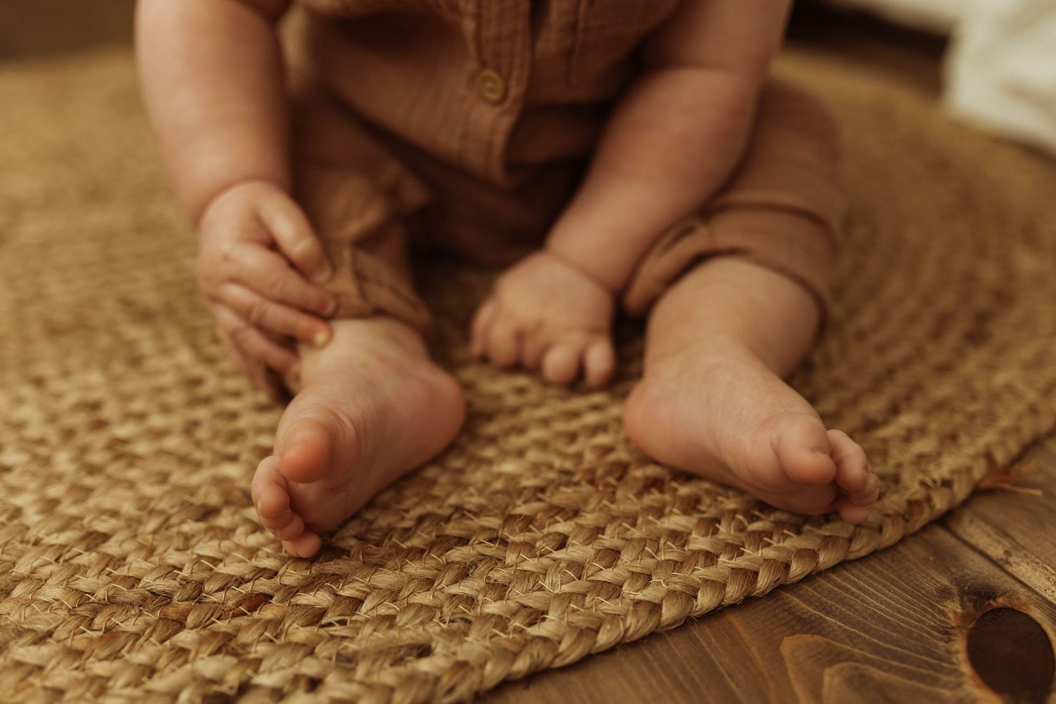 Newborn detail portrait taken by Elle & Co. Photography in Southeast Michigan