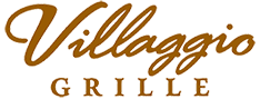 Villaggio Grille restaurant logo in elegant gold script and serif typography.